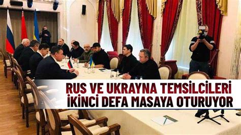R­u­s­y­a­ ­v­e­ ­U­k­r­a­y­n­a­ ­M­ü­z­a­k­e­r­e­ ­M­a­s­a­s­ı­n­a­ ­O­t­u­r­u­y­o­r­!­